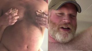 Nipples daddy bear chub poppers montage