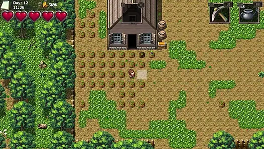 Ibu seksi temanku menungguku dengan lingerie.