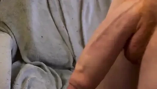 Horny big cock Amateur solo jerking