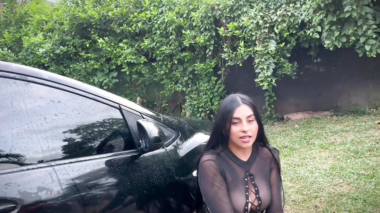 Prelepe latine peru auto i završavaju jebanjem, trojka latina jebanja i jebanja njene pičke, Jessica Osorio