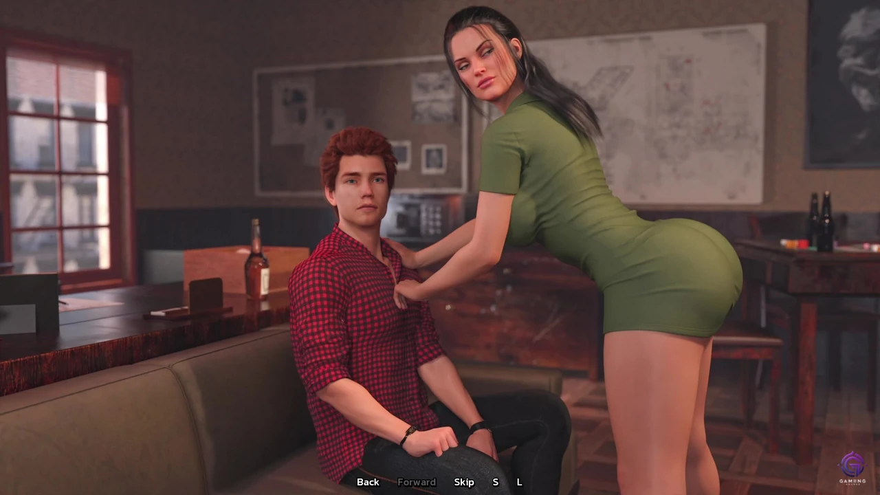 Cuckold Husband Watching His Wife Sucking My Big Dick - 3D Hentai Animated Porn - Life in Santa County