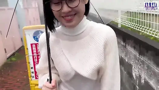 Süße brille necken an einem faulen Tag, warme Tropfen in endloser Gulp Glückseligkeit -teil.1