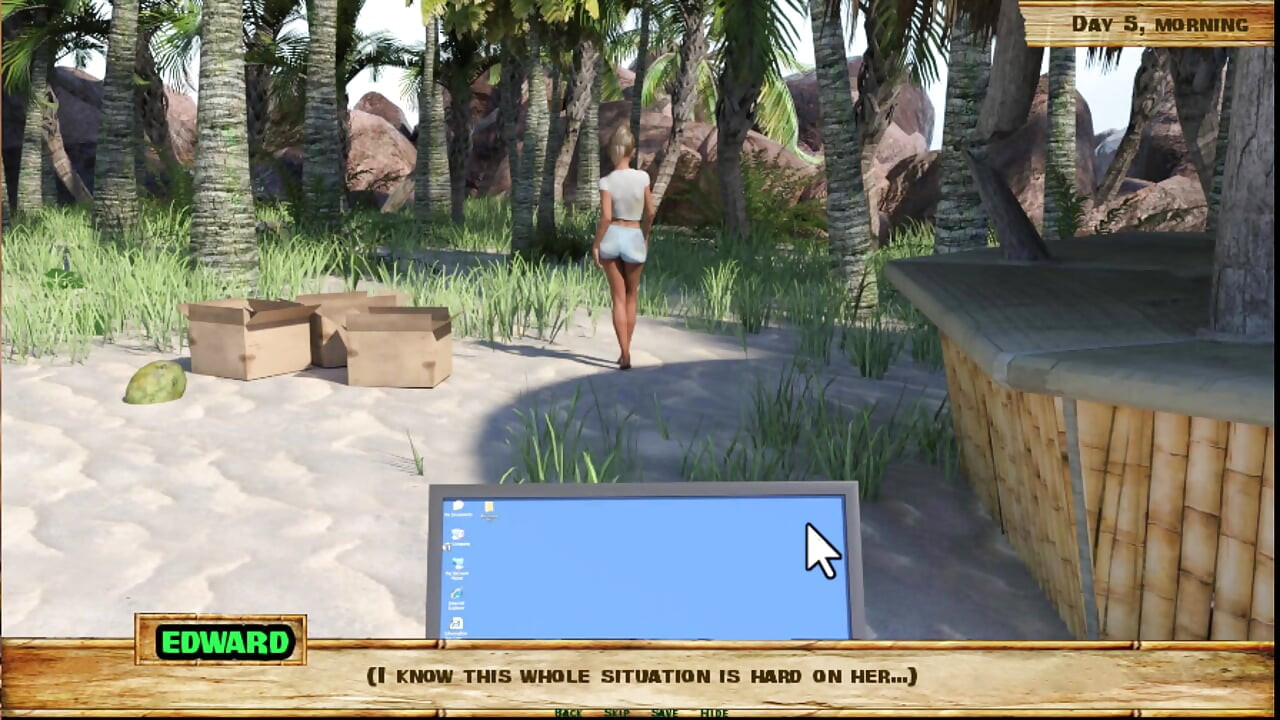 جزيرة الفاسقق #5 - تحب حقا مص الزب كما لو كانت محترفة