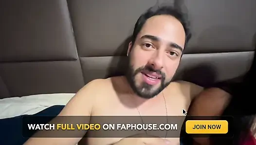 Ich habe diesen Bastard interviewt und ihm meine heiße Muschi voller Geilheit gegeben