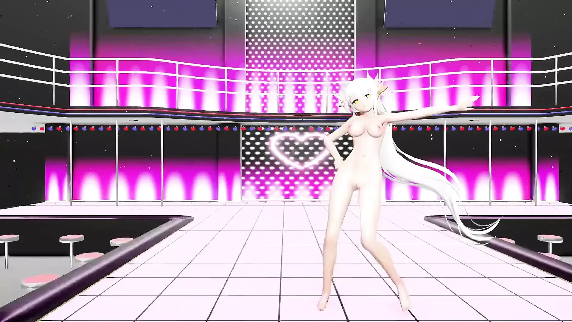 Kiyohime hentai dance fate grand order mmd 3d - fehér hajszín edit smixix