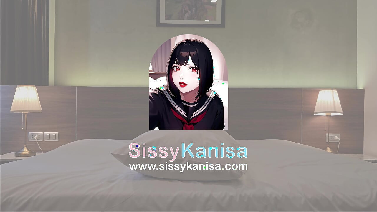 Sissy Kanisa Waiting for Her Client at a Hotel Room Ep4: Practicing Cock Riding