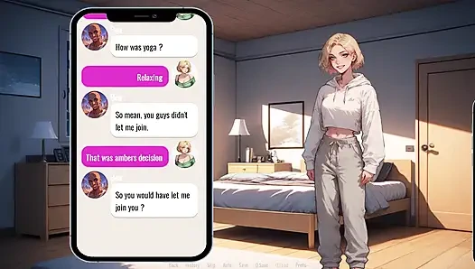 Penari striptis hot rambut merah ngasih tarian pangkuan- selamat datang di port haven #4