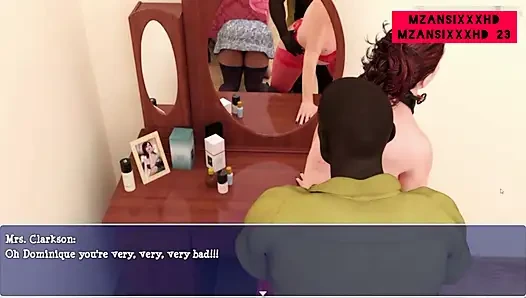 Муж-изменщик трахает свою девушку на глазах у жены, часть 1 (игра Lily Of The Valley)