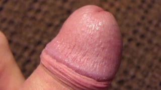 Cockhead close -up met voorhuid
