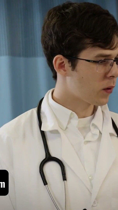 Nervous Patient Is A Bit Uncomfortable Sharing His Problem With Such A Young And Hot Twink Doctor | Clip 1