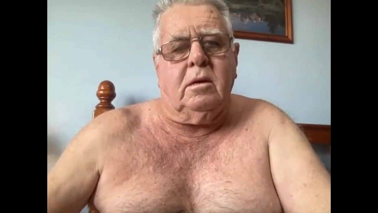 Daddy cums on cam