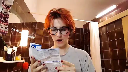 Dyeing My Hair Red Again on Cam