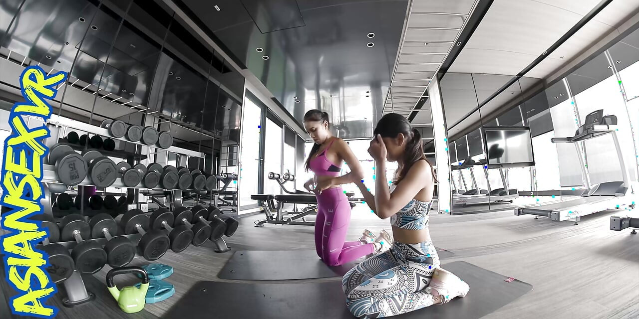 Fitnes Ass Pumping Threesome Hardcore