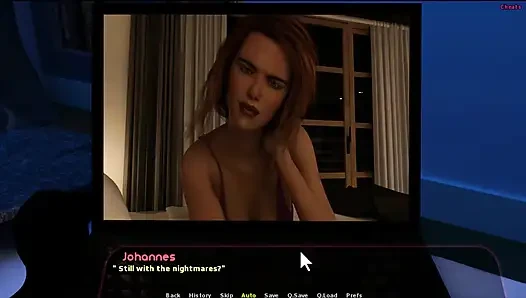 История Haley No5 - Йоханнес пытался играть с киской Хейли