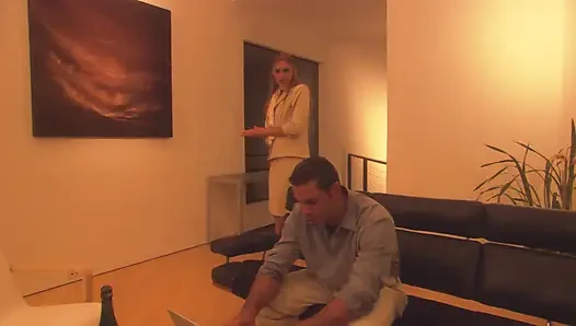 Newly wedded couple fuck fiercely in their honey moon