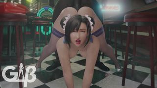 Tifa Lockhart на седьмом небе от счастья