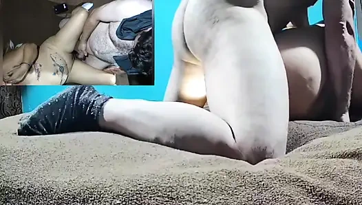 Cheating woman with mature and cheeky vagina