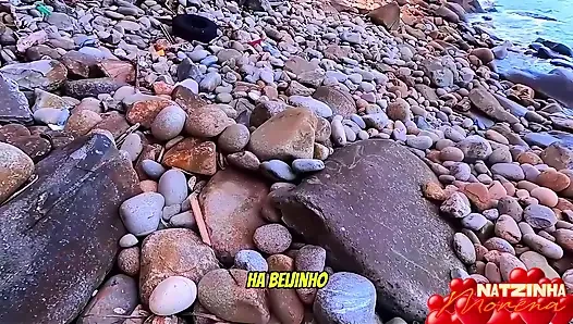 Beach Fantasy - Blonde & Brunette (pov)