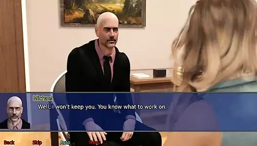 Ofis karısı #17 - Stacy ve Jason akşam yemeğinden sonra sikiliyor.