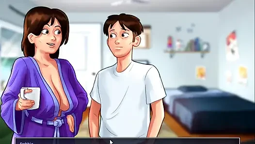 Summertime saga - Johannes fucked Debbie.