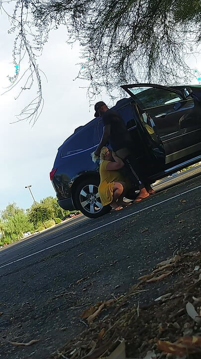 We got to the store before it opened, soo...