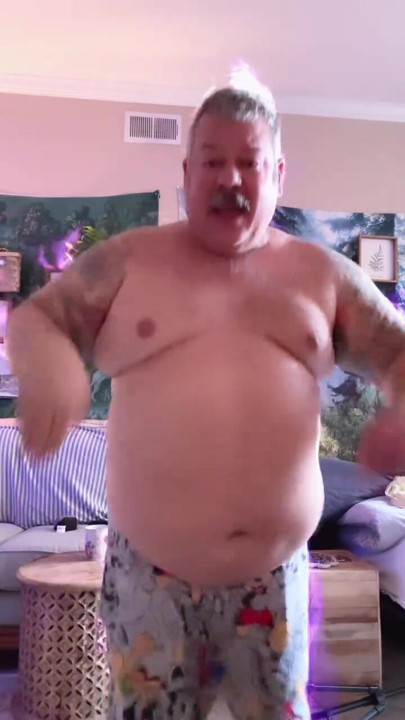 Belly mustache go hand in hand