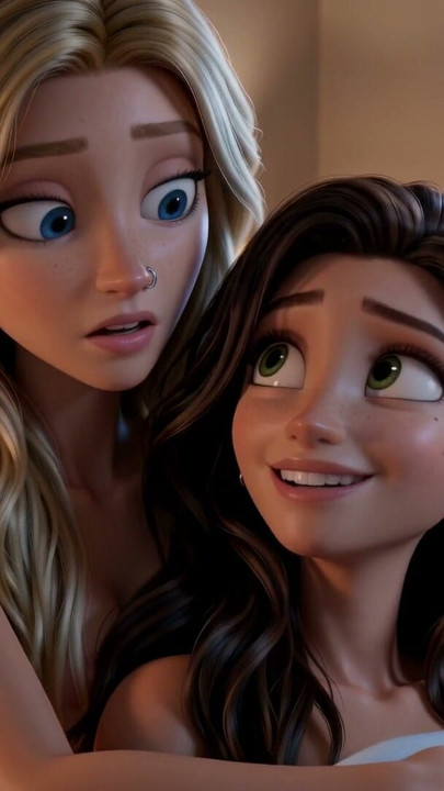 Nora Comforts Elara - 3D Animated Lesbian Romance | Clip 2