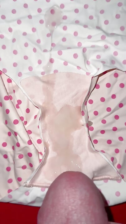 Cum on wife’s panties 34