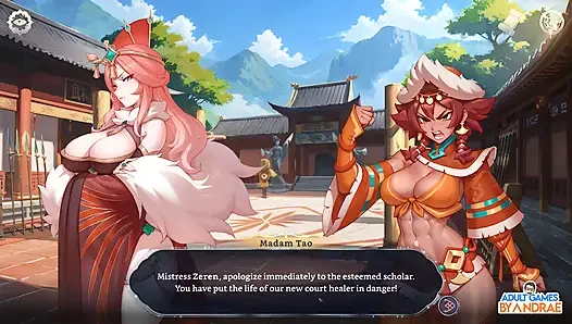 EP2: Гаремская фантазия, геймплей - красивые госпожи в имперском гареме