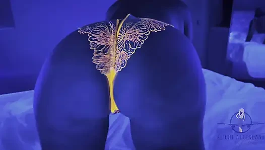 Hellt nach unten, glow up