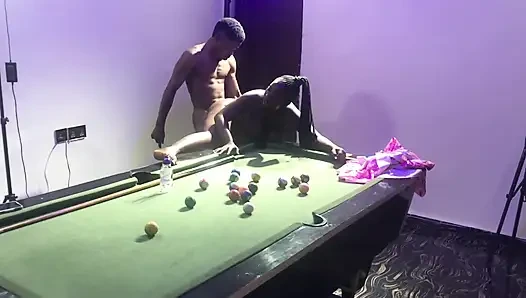 Homemade Amateur Sex by the Snooker