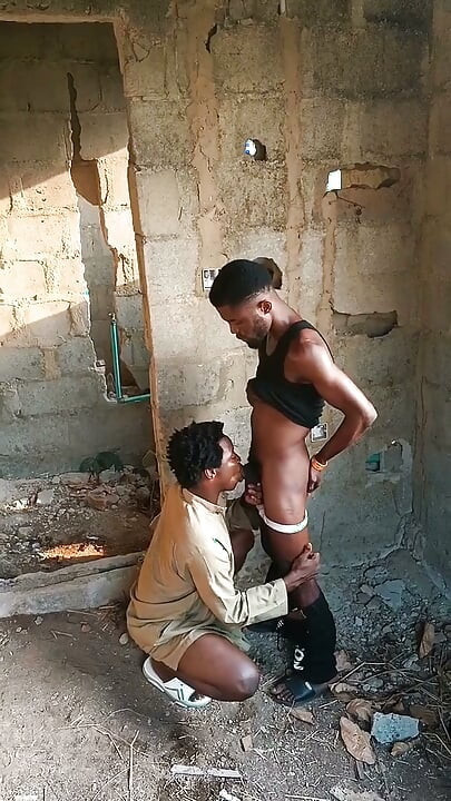 Two of My Boyfriends Caught in Uncomplicated Building Fucking