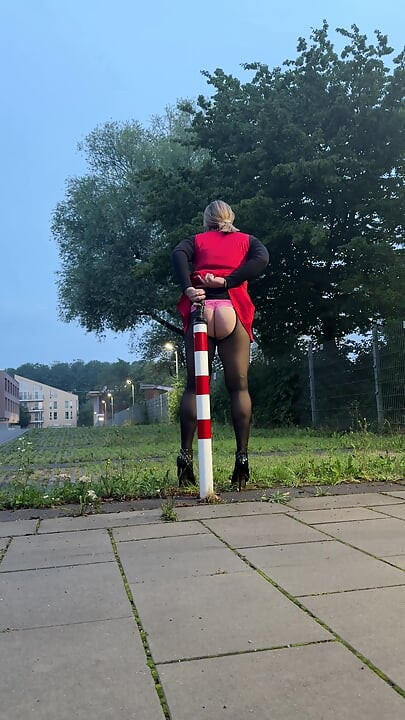 Sissy Compilation Outside drinking and pussy fuck in Public