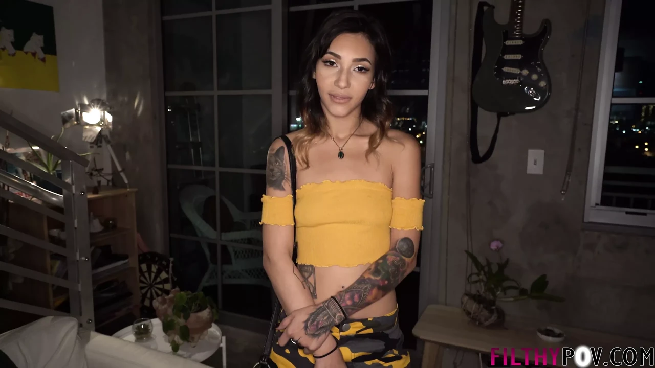 Slutty Step-Sister Gets BlackMailed by Big Dick Step-Bro
