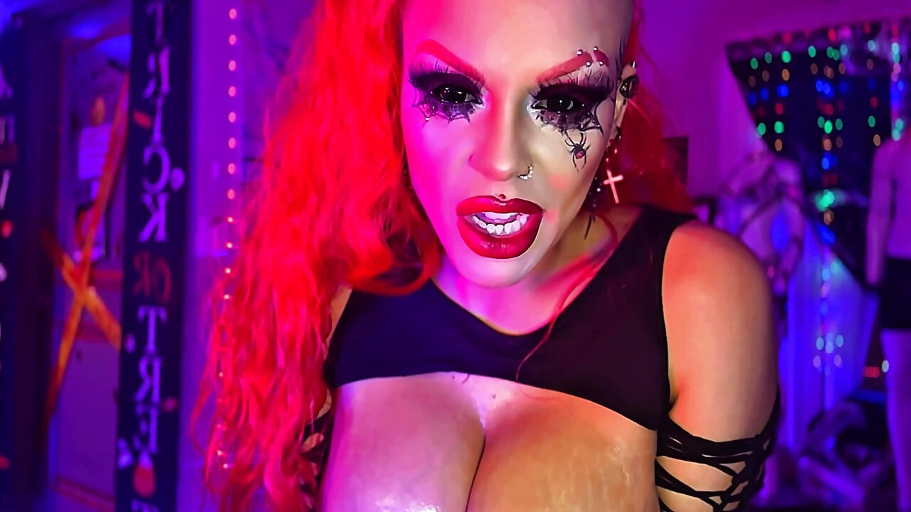 4k geruïneerd door de spider queen smerige strip voor Joi