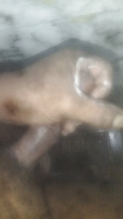 Bathroom shoot veri long time pamping