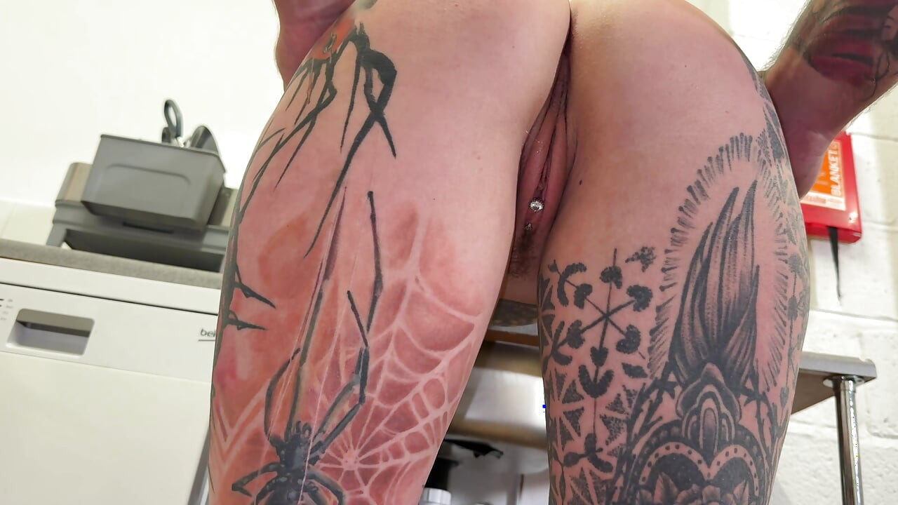 Køkken hårdt kneppe med Andy Lee