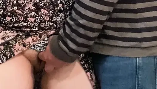 It Was a Random Perv Stranger in the Subway