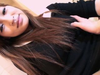 Giovane ragazza giapponese con grandi tette - creampie peloso, sesso duro