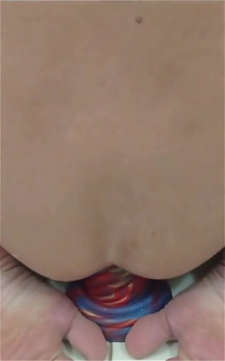 アナルオーガズムでペニスが噴き出す