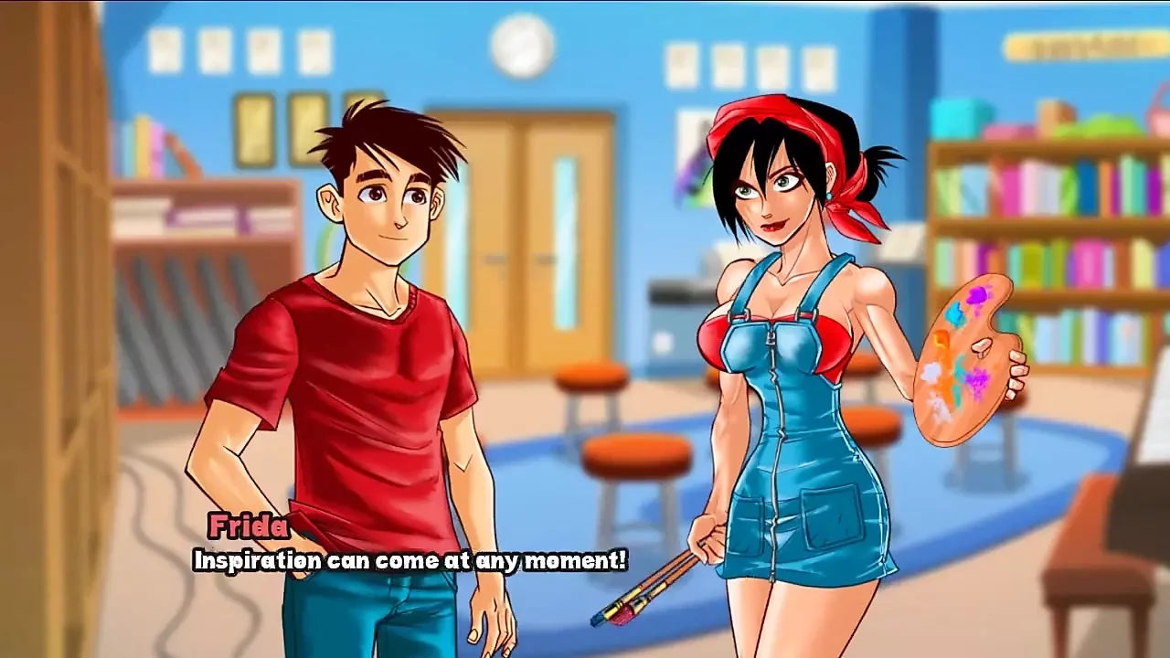 College Days - Part 10 - Horny Babe Needs Help by Loveskysanhentai