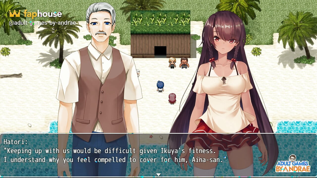 Island Ntr Survival Ss Gameplay Part 1 - 1 Woman and 5 Men in an Island