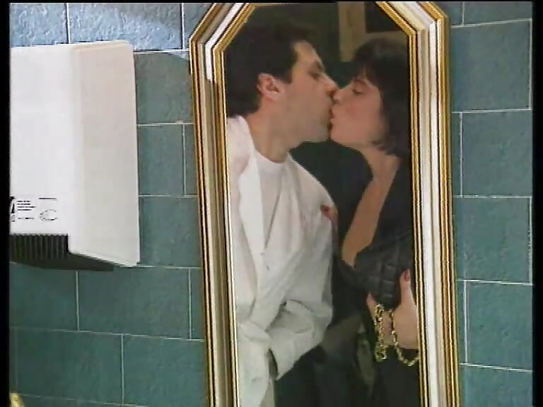 Seductive Babe in Lace Stockings Sucking Cock Hungrily