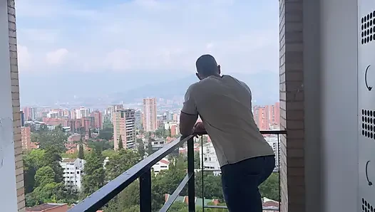 Neighbor destroys my pink vagina with his big cock