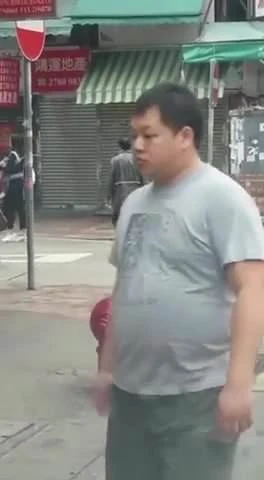 chinese naked in street (33'')