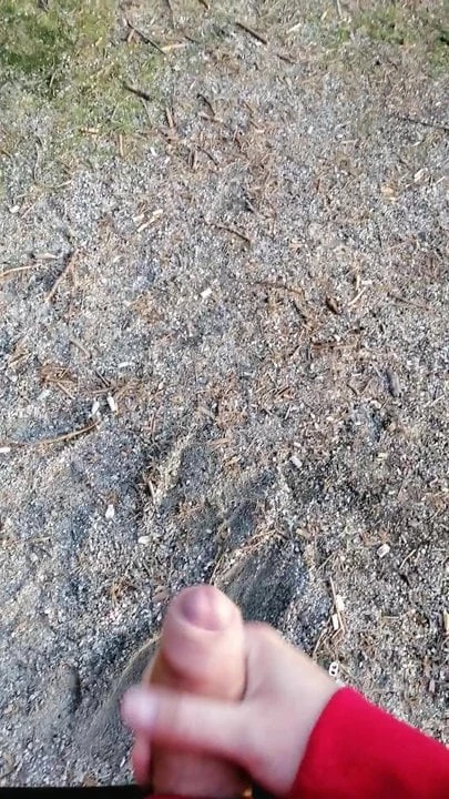 outdoor cumshot
