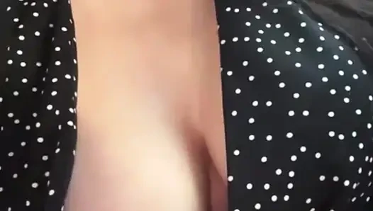 My new stepmom's huge tits