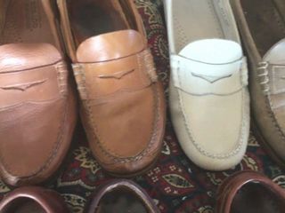 Part of my collection of penny loafers