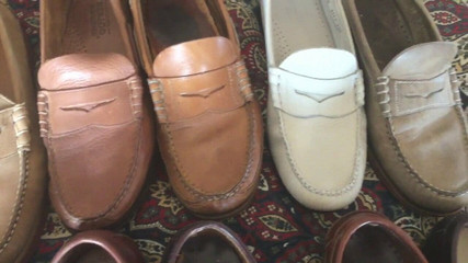 Part of my collection of penny loafers