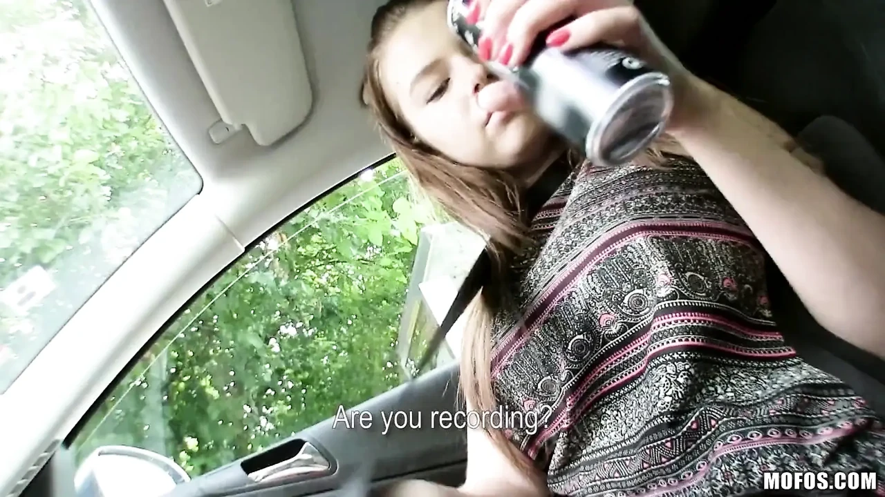 Stranded Teens - Most Girls Would Be Too Shy to Flash a Stranger Their Tits, Not Marina Visconti